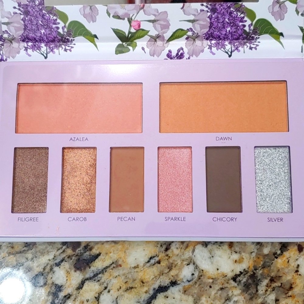 Sakura + Sage eyeshadow & blush
